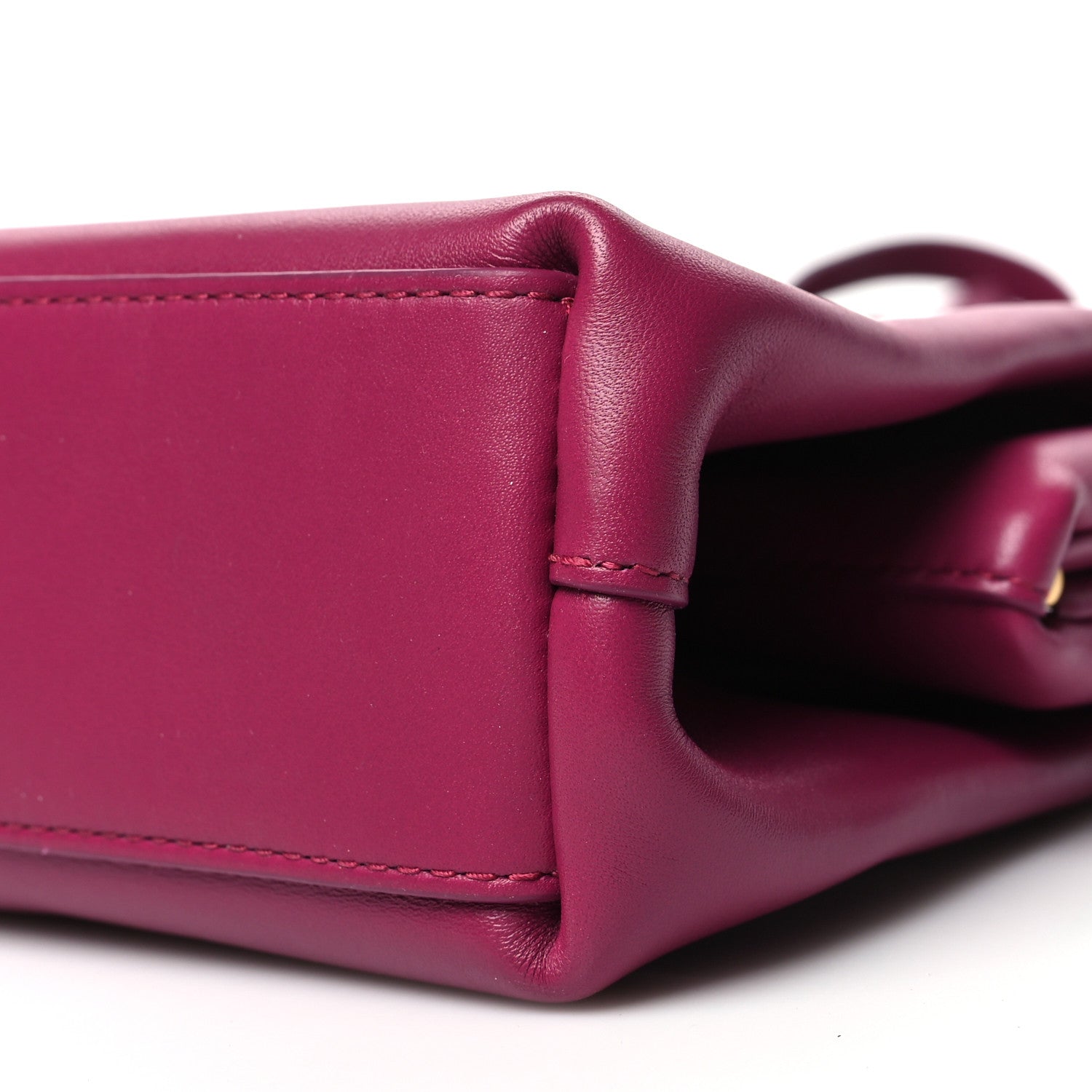 Bottega Veneta Calfskin Small The Point Triangle Bag Cinnabar 9 of 11