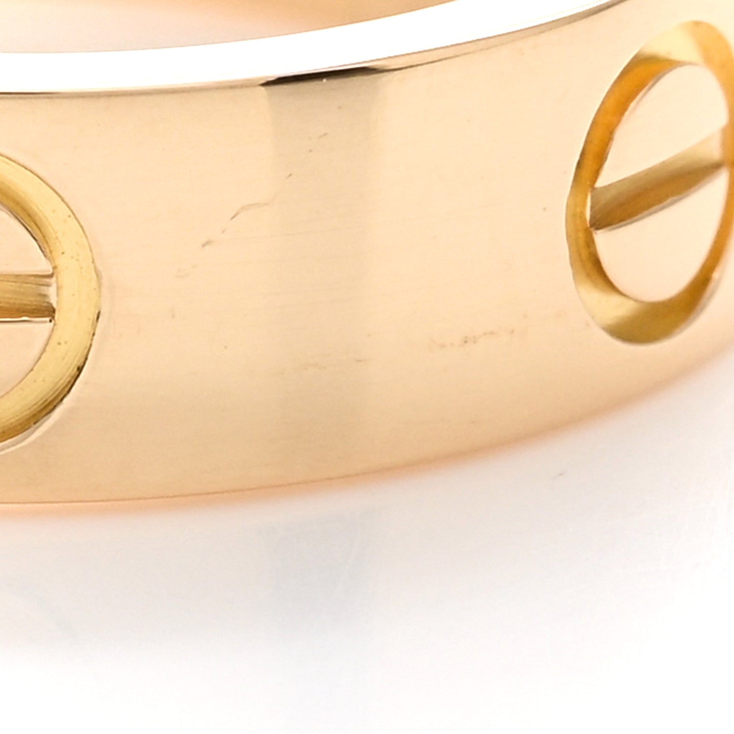 18K Yellow Gold 5.5mm LOVE Ring 53 6.25