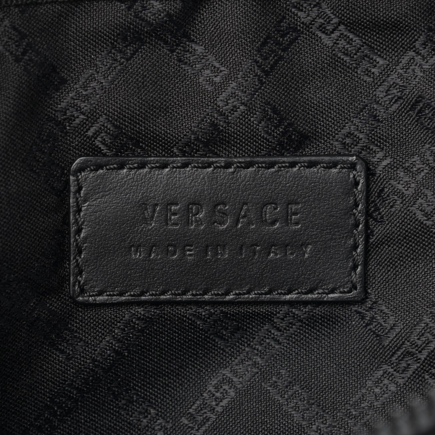 Versace Nylon Palazzo Medusa Belt Bag Black 6 of 12