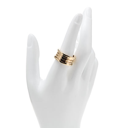 Bulgari 18K Yellow Gold B.Zero1 Four-Band Ring 58 8.25 2 of 6