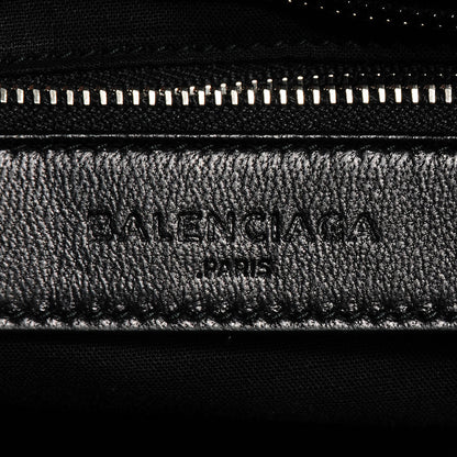 Balenciaga Chevre Silver Metallic Edge Hardware City Black 10 of 13