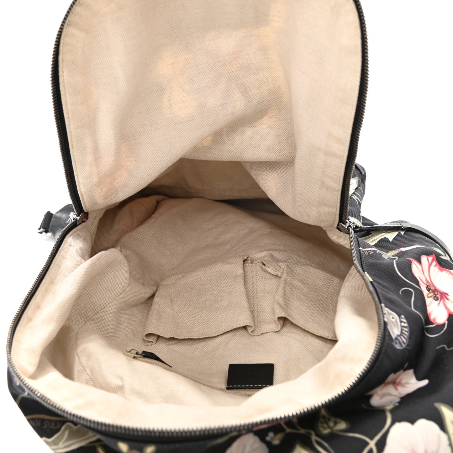Canvas D-Active Flora Floral Knight Backpack Black