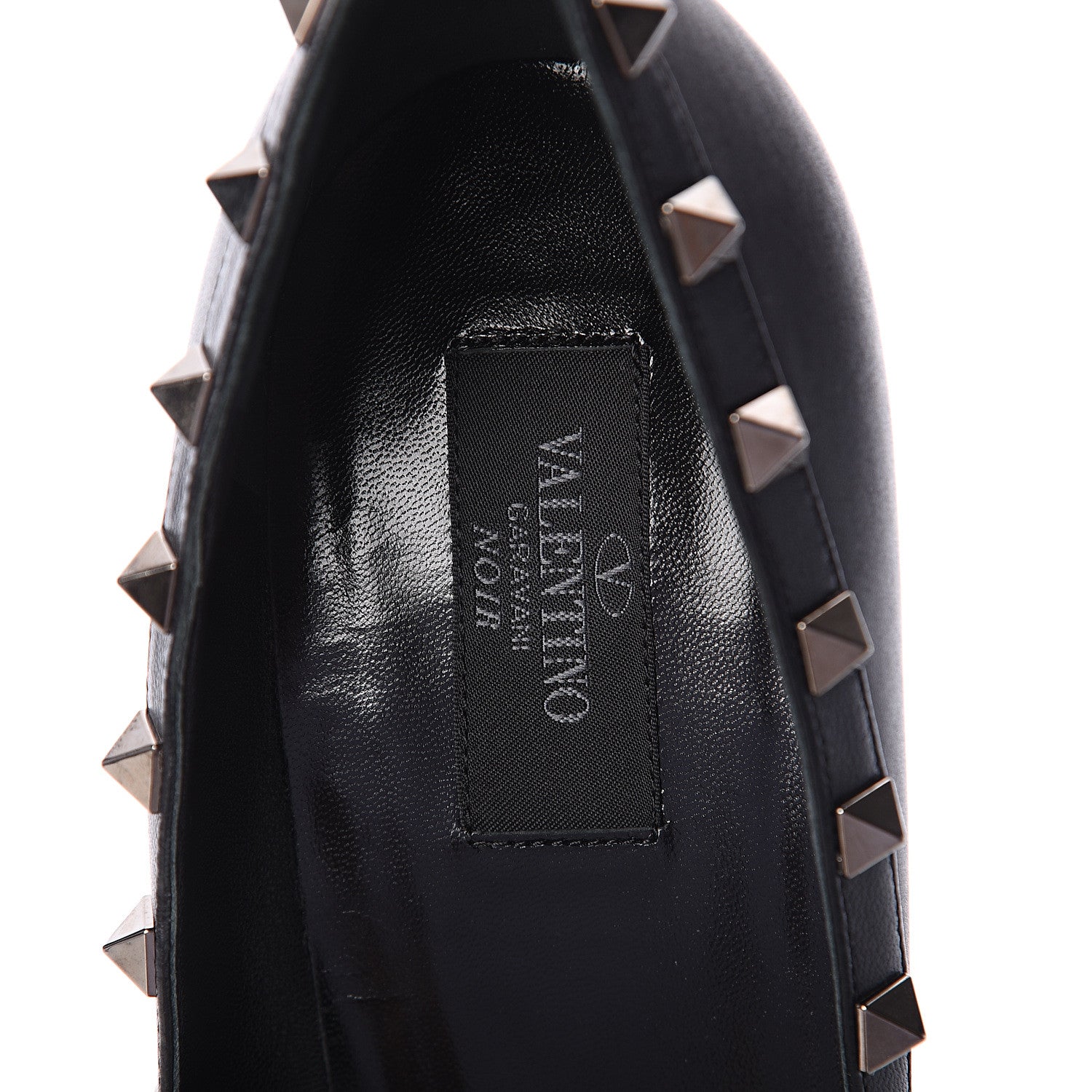 Valentino Garavani Nappa Rockstud 100mm Pumps 40.5 Black 5 of 7