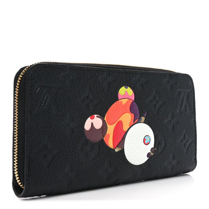 Louis Vuitton LV X TM Empreinte Monogram Panda Zippy Wallet Black 3 of 6