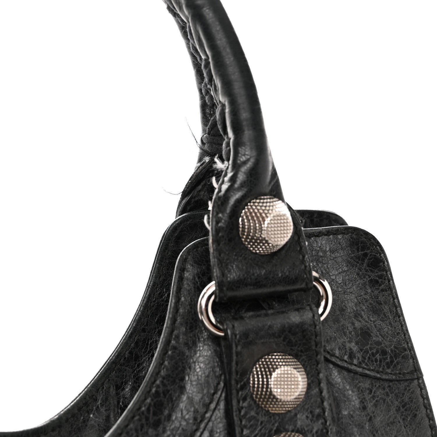 Balenciaga Agneau Giant 21 Silver Hardware Folder Black 12 of 16