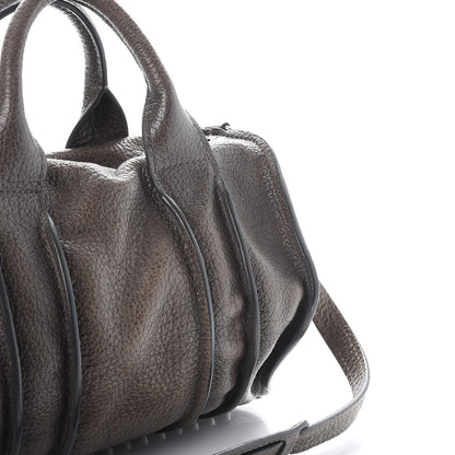 Alexander Wang Pebbled Lambskin Inside Out Rocco Grey 9 of 9