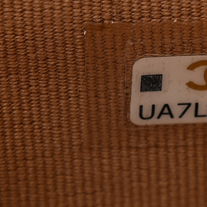 Chanel Caviar Chevron Quilted Boy Flap Card Holder Dark Beige 8 of 14