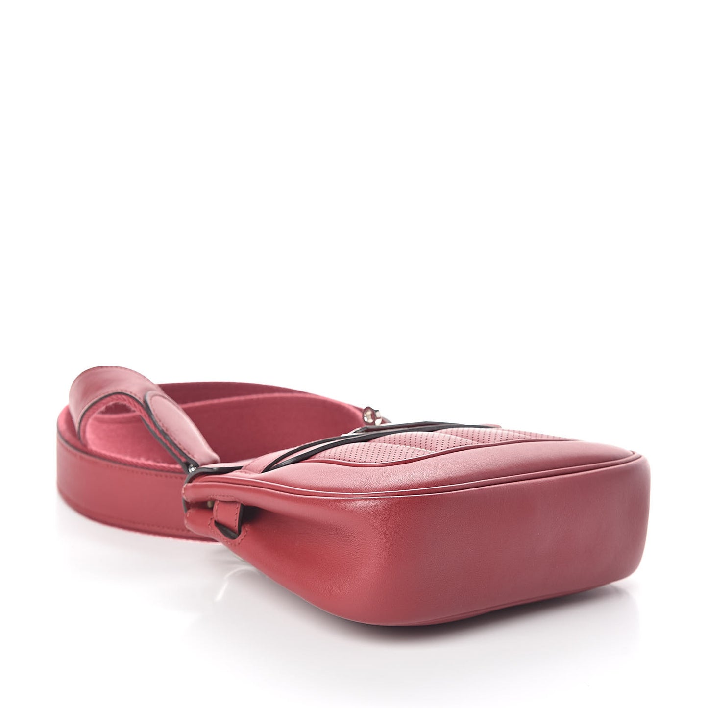 Veau Swift Mini Sac Berline Rouge Grenat