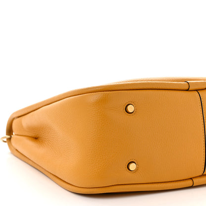 Mulberry Small Classic Grain Calfskin Leighton Deep Amber 8 of 16