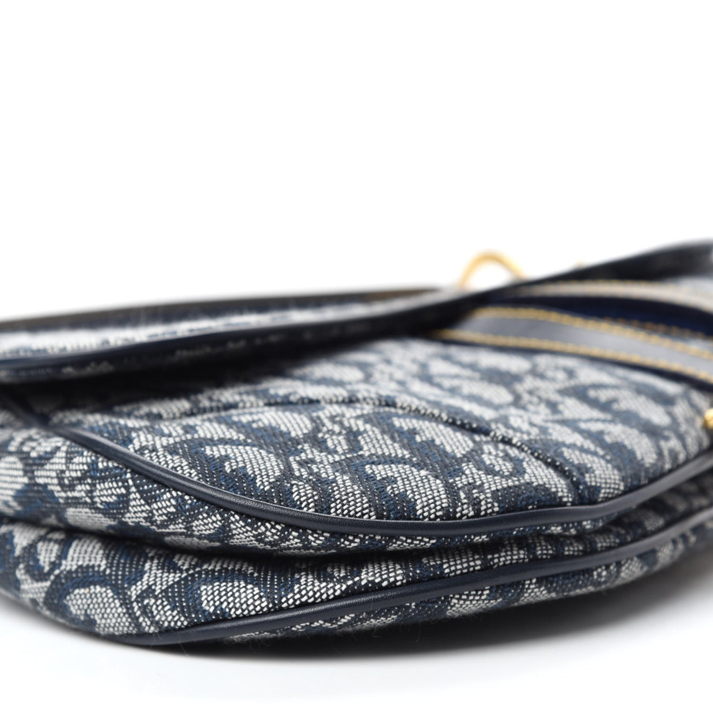 Monogram Saddle Bag Blue