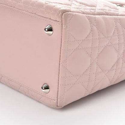 Christian Dior Lambskin Cannage Large Lady Dior Rose Poudre 13 of 13