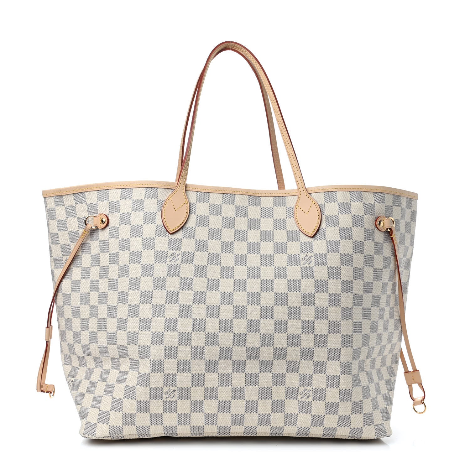 Louis Vuitton Damier Azur Neo Neverfull GM Rose Ballerine 1 of 4