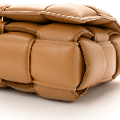 Bottega Veneta BOTTEGA VENETA Nappa Maxi Intreccio Padded Cassette Crossbody Bag Caramel 9 of 15