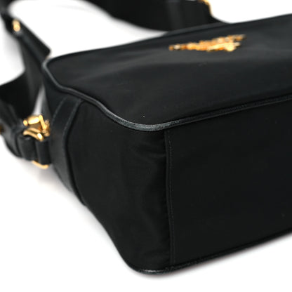 Prada Tessuto Nylon Soft Calf Camera Bag Black 9 of 11