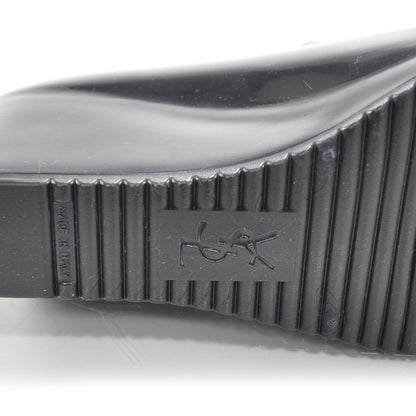 Saint Laurent Rubber Welly Rain Boots 41 Black 6 of 6