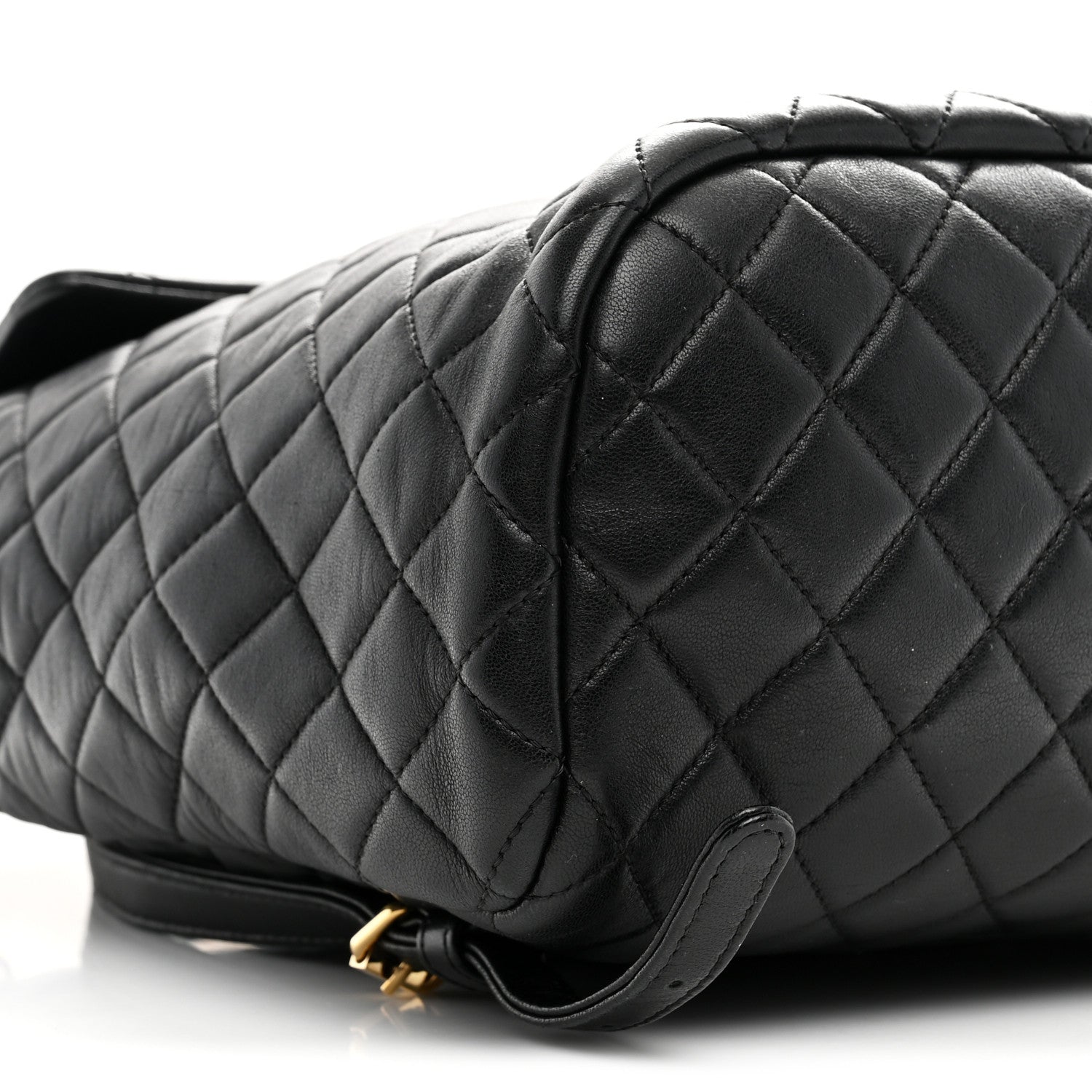 Chanel Lambskin Quilted Large Urban Spirit Backpack Black 9 of 10