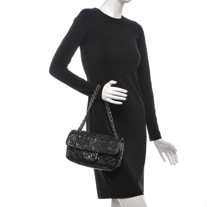 Chanel Vinyl Rock In Moscow Single Flap Black 2 of 9