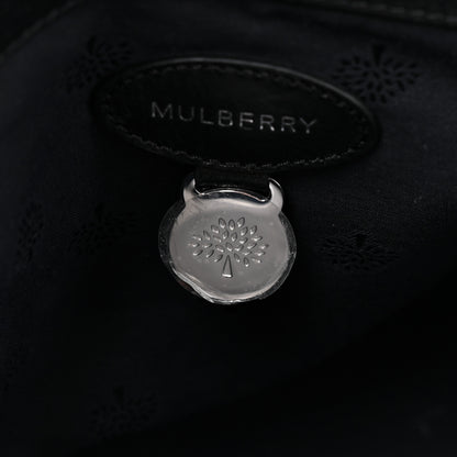 Mulberry Small Classic Grain Bayswater Black 6 of 9