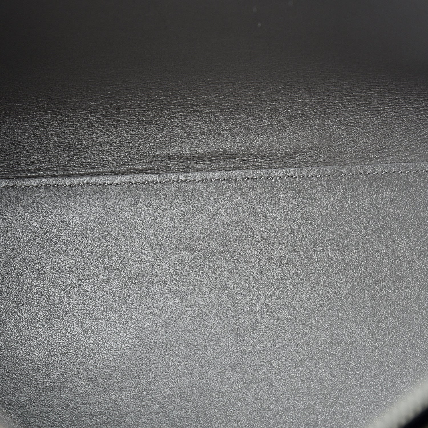 Saint Laurent Grained Calfskin Small Sac De Jour Fog 10 of 10