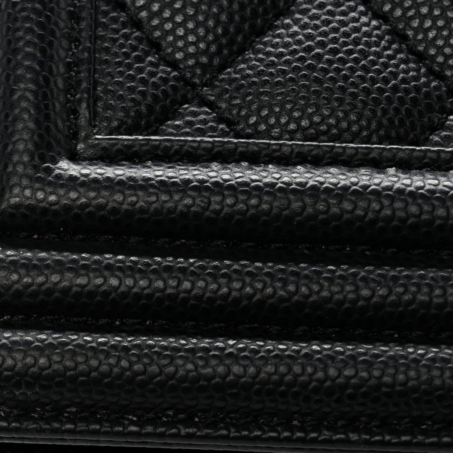Chanel Caviar Quilted Medium Boy Flap Black 11 of 12