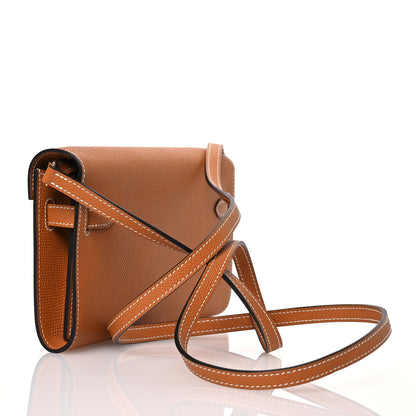 Hermes Epsom Kelly Wallet To Go Gold 2 of 14