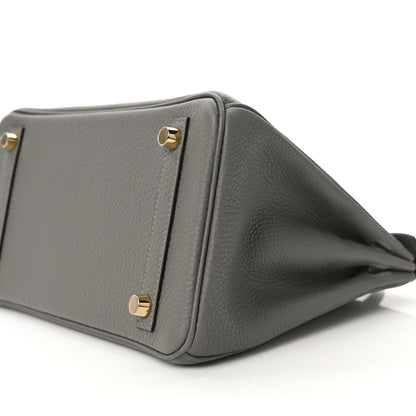 Hermes Togo Birkin 25 Gris Meyer 10 of 11