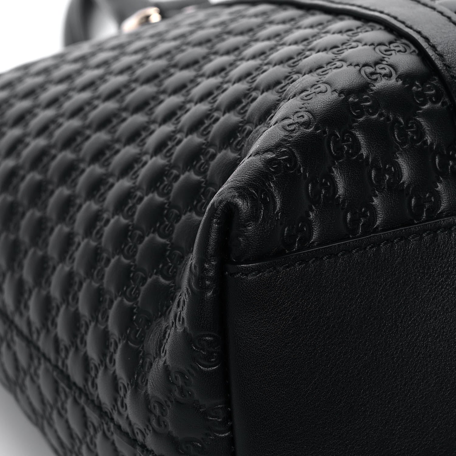Gucci Soft Microguccissima Small Zippered Satchel Black 11 of 16