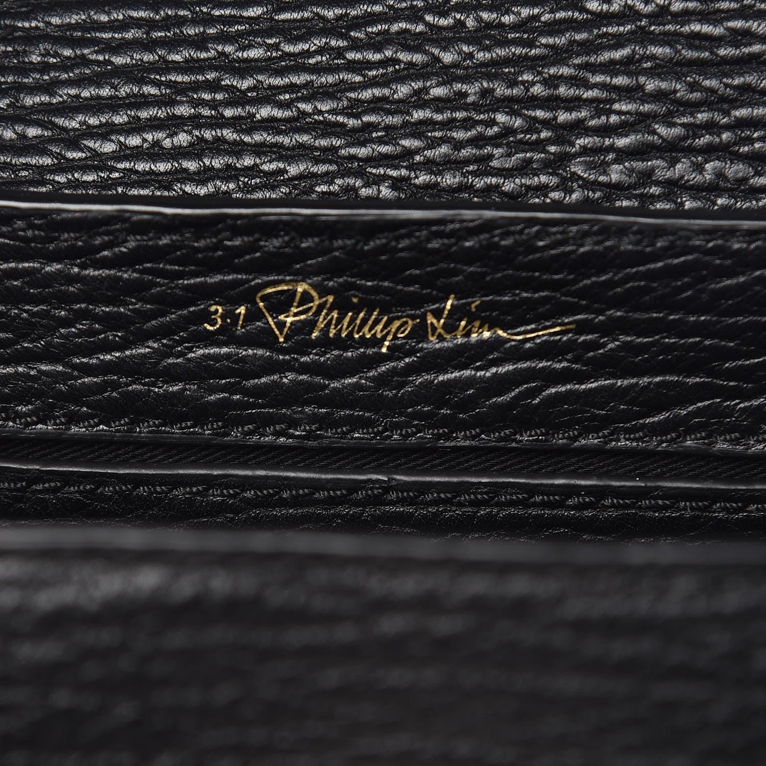 3.1 Phillip Lim 3.1 Textured Calfskin Nano Pashli Satchel Black 6 of 14