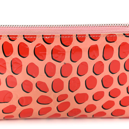 Louis Vuitton Vernis Jungle Dots Zippy Wallet Sugar Pink Poppy 15 of 16
