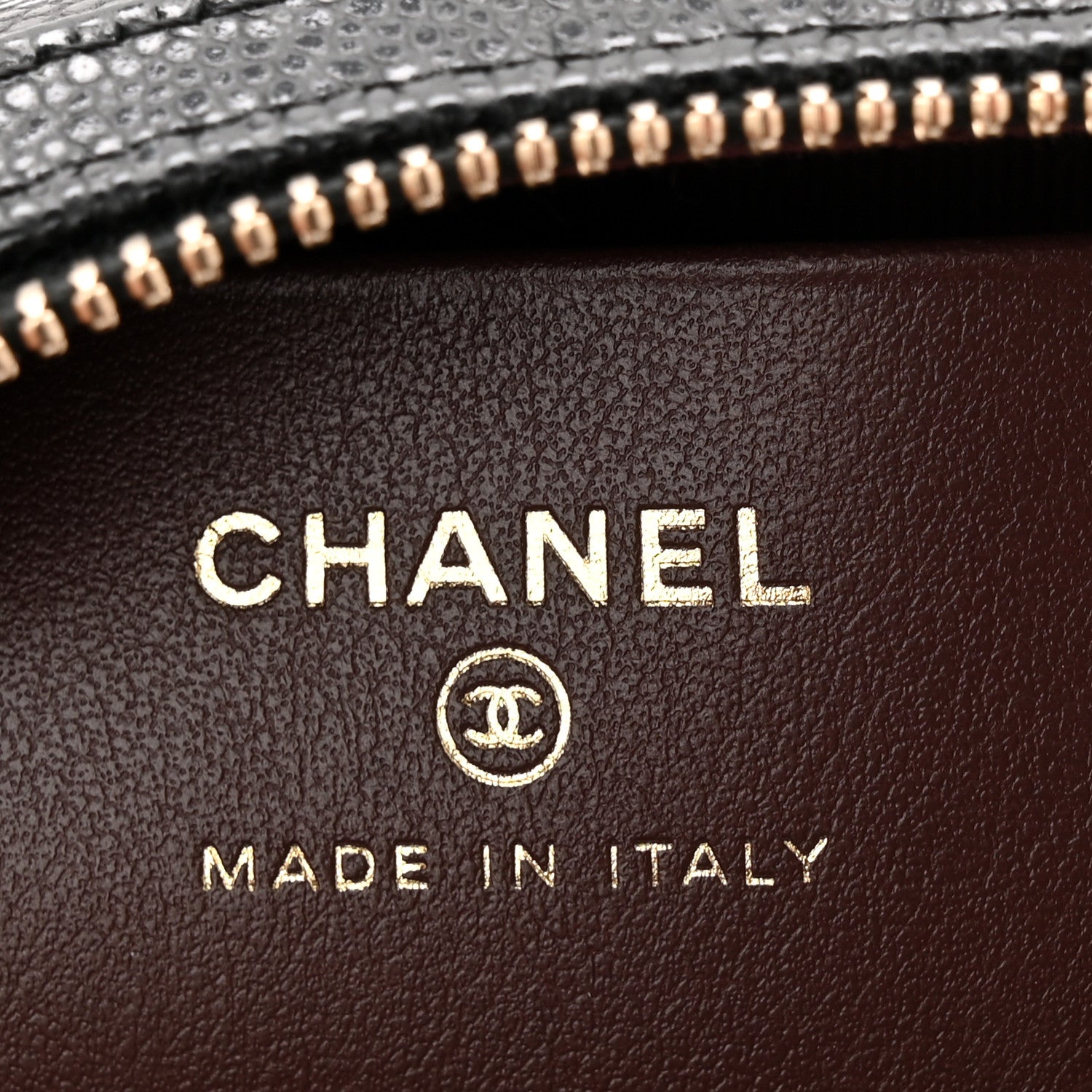 Chanel Caviar Quilted Barrel Clutch With Chain Black 6 of 11