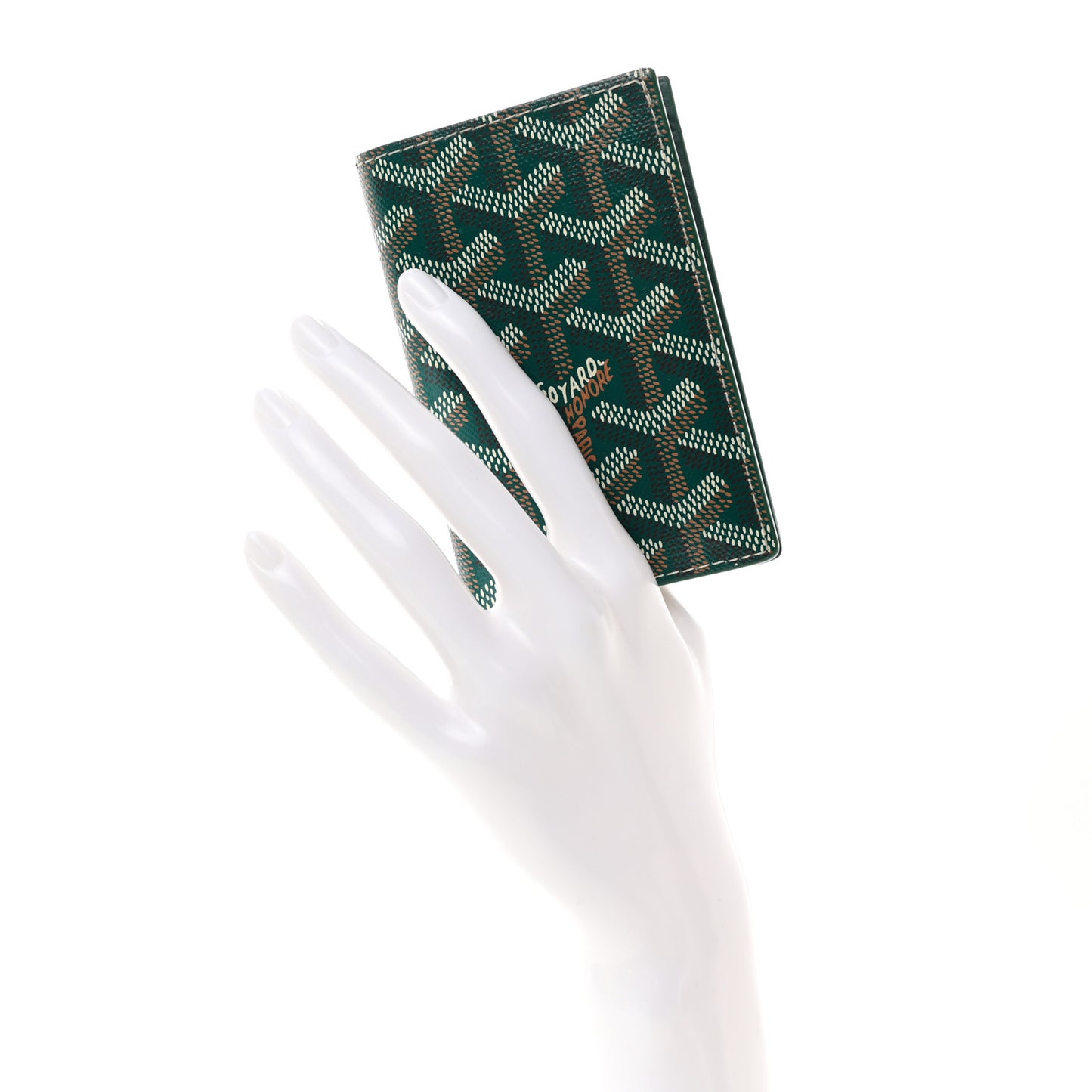 Goyardine Saint Pierre Card Holder Green