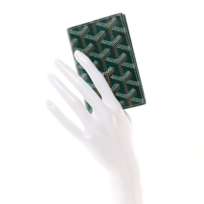 Goyard Goyardine Saint Pierre Card Holder Green 2 of 12