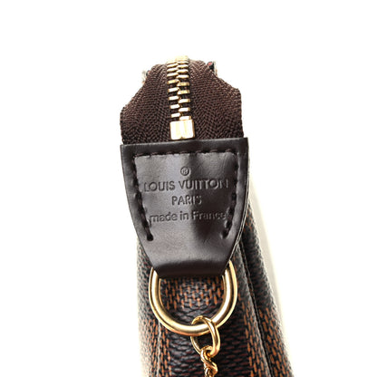 Louis Vuitton Damier Ebene Mini Pochette Accessories 7 of 9