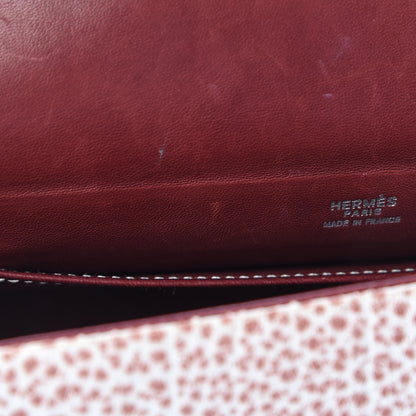 Hermes Buffalo Skipper Dalmatian Garonne Shoulder Bag 8 of 8