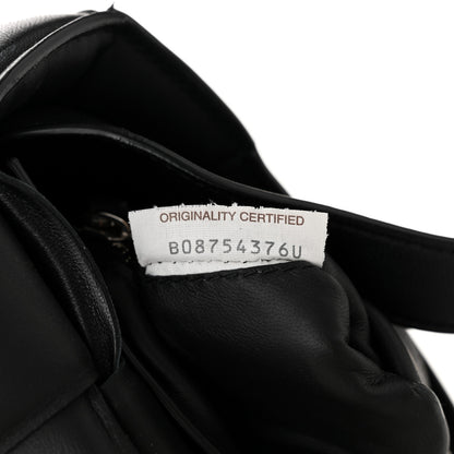 Bottega Veneta Nappa Maxi Intreccio Padded Cassette Crossbody Bag Black 7 of 10