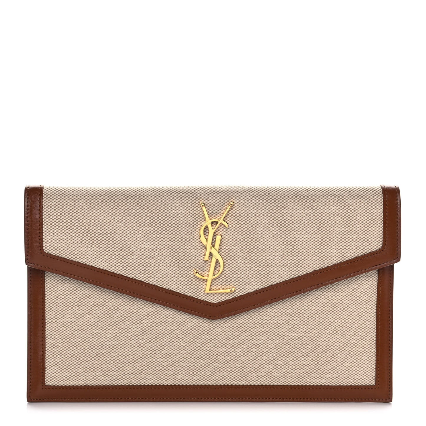 Canvas Uptown Pouch Natural Beige Brick