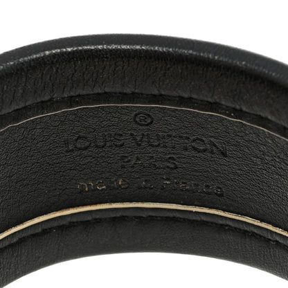 Louis Vuitton Chèvre Suhali S Lock Bracelet Small Black 4 of 4