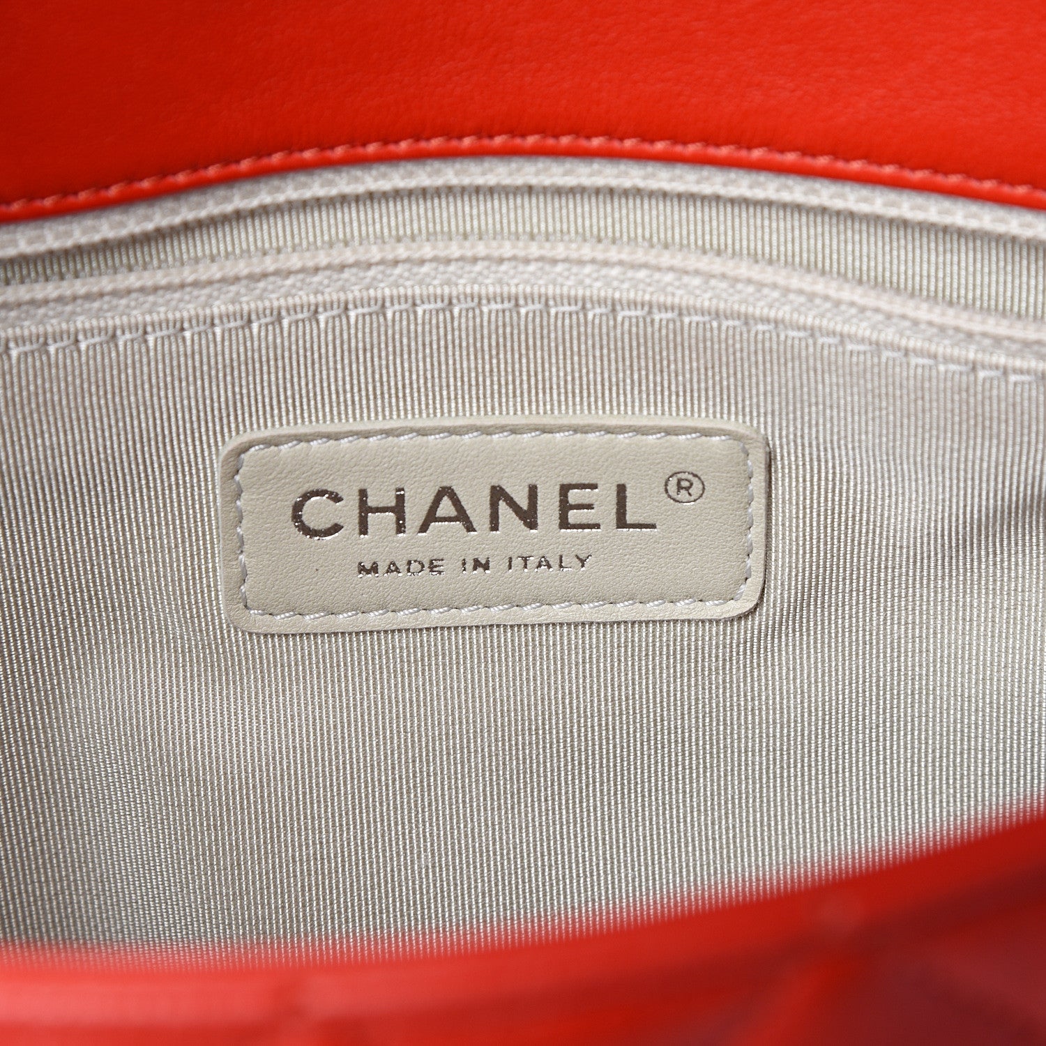 Chanel Washed Lambskin Quilted Maxi Chain Around Flap Red 7 of 9