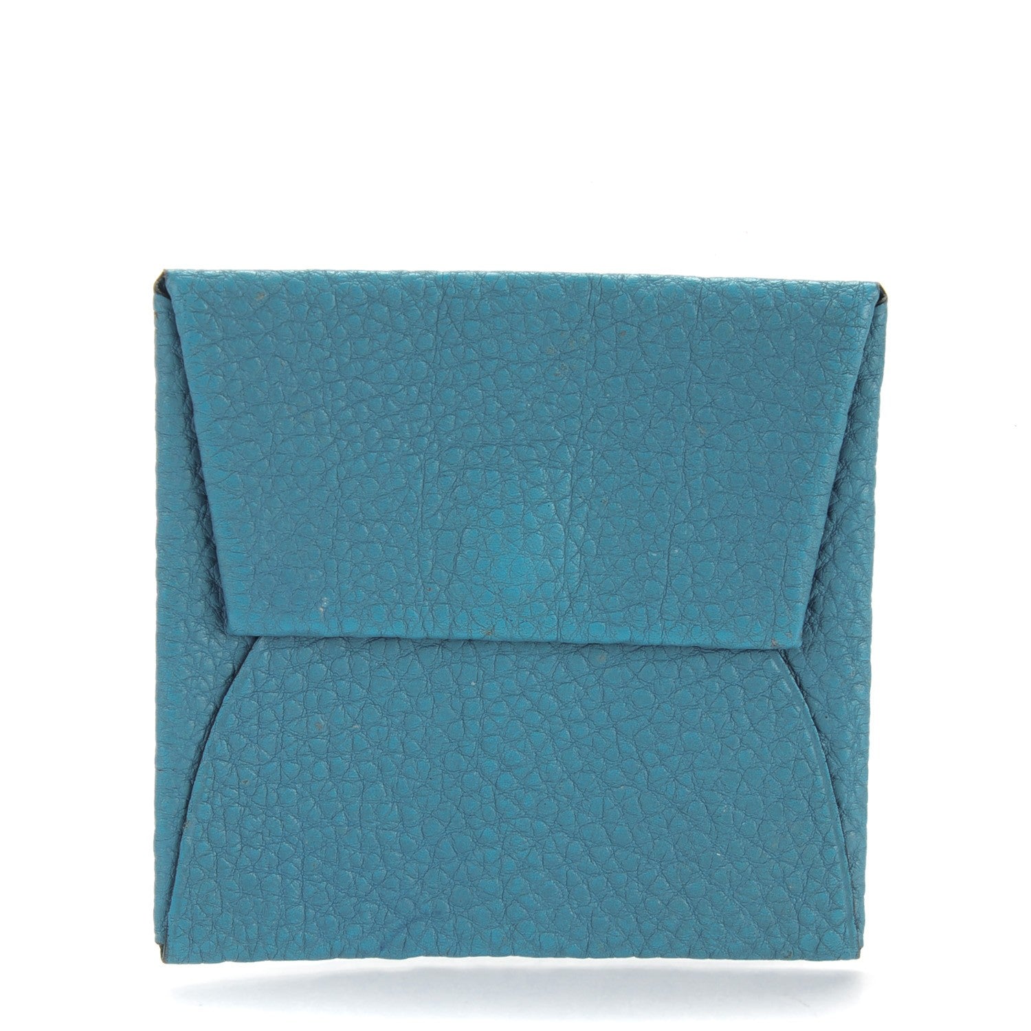 Hermes Togo Bastia Coin Purse Blue Jean 1 of 6