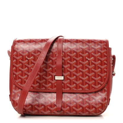 Goyard Goyardine Belvedere II MM Messenger Bag Red 1 of 9