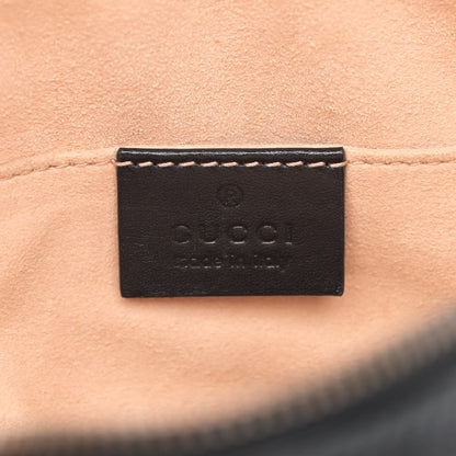 Gucci Calfskin Matelasse GG Marmont Belt Bag 85 34 Black 5 of 9