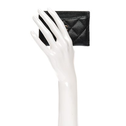 Chanel Caviar Quilted Card Holder Black 2 of 7