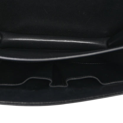 Celine Box Calfskin Medium Classic Box Flap Bag Black 6 of 13