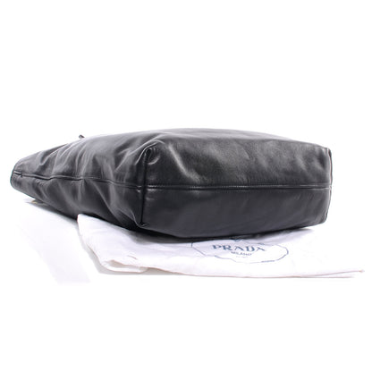 Prada Soft Calf Shoulder Bag Nero Black 4 of 9