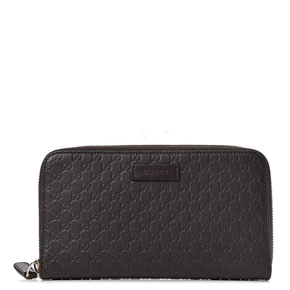 Gucci Microguccissima Zip Around Wallet Testa di Moro 1 of 8