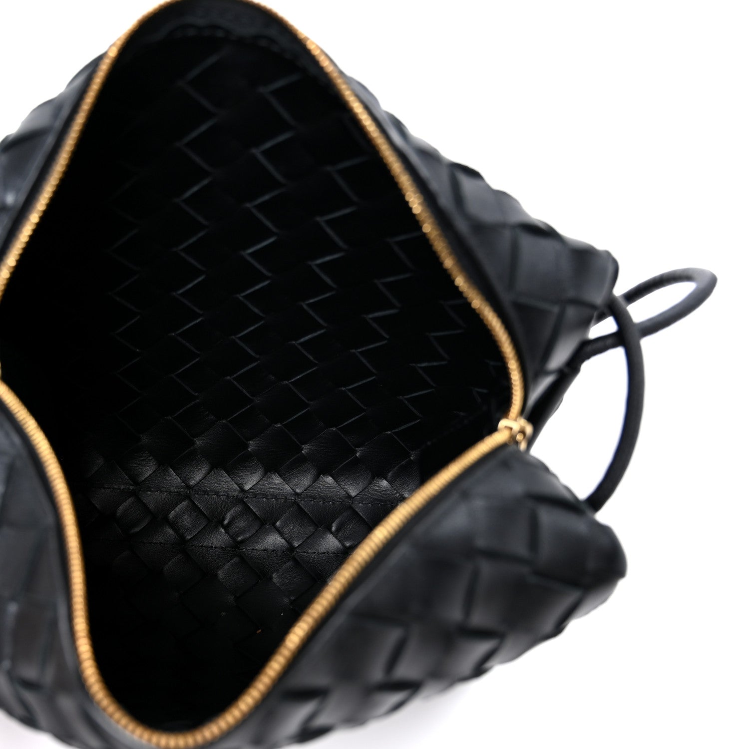 Bottega Veneta Nappa Intrecciato Small Loop Camera Bag Black 5 of 9