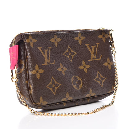 Louis Vuitton Monogram 2018 Christmas Animation Mini Bears Pochette Accessories 3 of 10