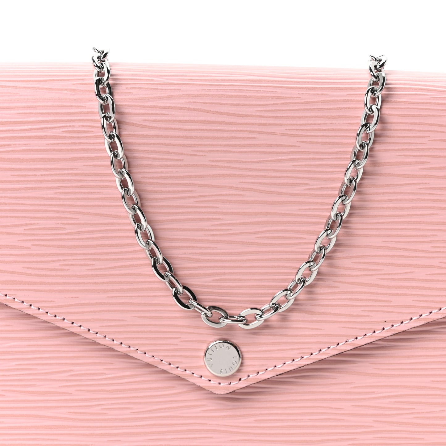 Epi Pochette Felicie Rose Ballerine