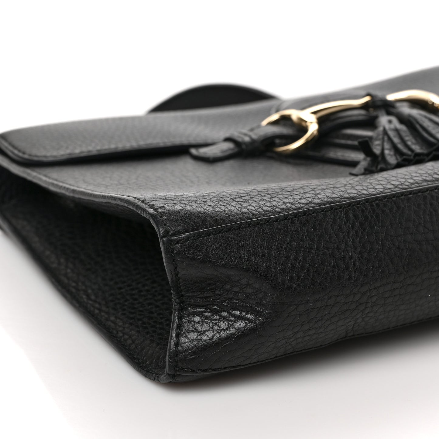 Cellarius Calfskin Medium Emily Chain Shoulder Bag Black