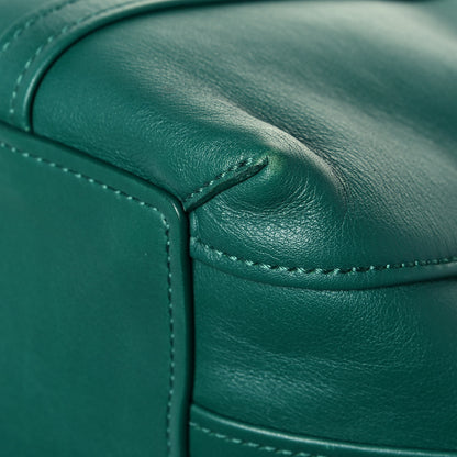 Balenciaga Calfskin Large Laundry Cabas Tote Green 9 of 16